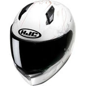 Integral Motorcycle Helmet Hjc C10 EPIK MC8 White