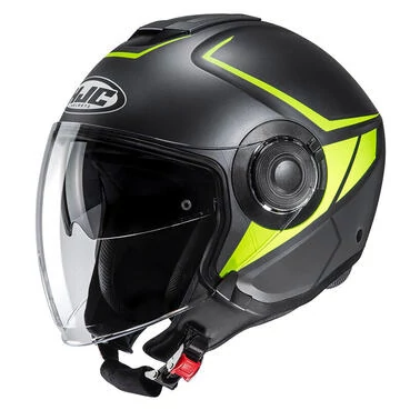 Hjc I40 Camet Мотошлем Black Yellow Желтый