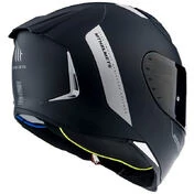 Integral Motorcycle Helmet Mt Helmet REVENGE 2 Solid A1 Solid Matt Black