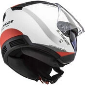 Ls2 OF600 COPTER II URBAN Motorcycle Jet Helmet Matt White Red