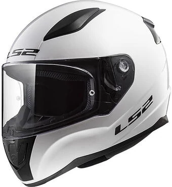 Integral Мотошлем Ls2 FF353 Rapid Solid White Glossy