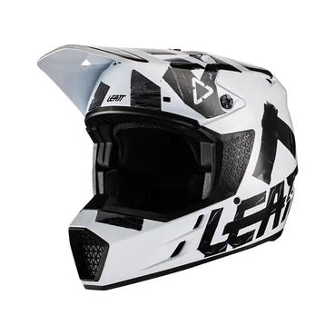 Leatt 3.5 V22 Мотошлем White Белый