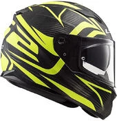 Full HD LS2 FF320 Moto Helmet Evo JINK Black Yellow Fluo Opaque