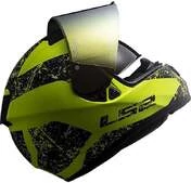 Integral Moto Helmet Ls2 FF397 Vector Sign Black Opal Yellow