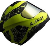 Integral Moto Helmet Ls2 FF397 Vector Sign Black Opal Yellow