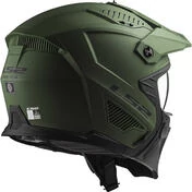 Motorcycle Helmet Jet Ls2 OF606 DRIFTER SOLID Opaque Military Green