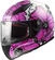 Integral Motorcycle Мотошлем LS2 FF353 RAPID Poppies Pink