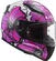 Integral Motorcycle Helmet LS2 FF353 RAPID Poppies Pink