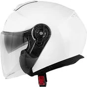 Motorcycle Helmet Jet Givi X.22 Planet Single Color Double White Visor