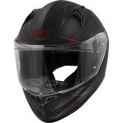 Givi 50.7F PHOBIA Integral Motorcycle Мотошлем Black Red
