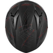 Givi 50.7F PHOBIA Integral Motorcycle Helmet Black Red