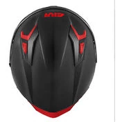 Integral Motorcycle Helmet Givi 50.9 SOLID Black Silver Red
