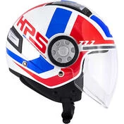 Motorcycle Helmet Jet Givi 11.1 AIR JET-R Class White Red Blue