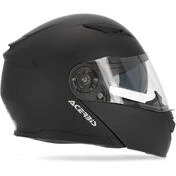 Modular Motorcycle Helmet Double Approval P / J Acerbis REDERWEL Matt Black