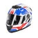Acerbis Serel 2206 Modular Мотошлем White Blue Red Синий