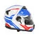 Acerbis Serel 2206 Modular Helmet White Blue Red Синий