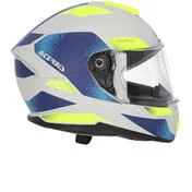 Integral Motorcycle Helmet Acerbis KRAPON Gray Blue