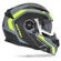 Acerbis Rederwel Modular Helmet Grey Yellow Желтый