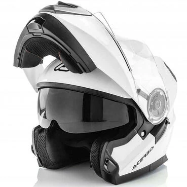 Acerbis Double визор Modular Motorcycle Мотошлем White Serel