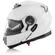 Acerbis Double Visor Modular Motorcycle Helmet White Serel