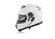 Acerbis Double Visor Modular Motorcycle Helmet White Serel