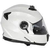 Acerbis Modular Motorcycle Helmet Double Visor SEREL 22.06 White