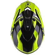 Integral Cross Enduro Motorcycle Helmet With Oneal SIERRA V.22 Black Yellow Visor