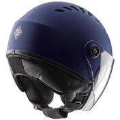 Motorcycle Helmet Jet Tucano Urbano EL TOP Blue Infinite Opaque