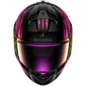 Shark RIDILL 2 ASYA Full Face Motorcycle Helmet Black Purple Purple