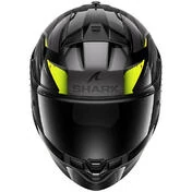 Shark RIDILL 2 BERSEK Full Face Motorcycle Helmet Black Green Anthracite