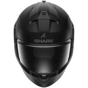 Shark RIDILL 2 BLANK MAT Full Face Motorcycle Helmet Matt Black
