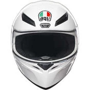 Integral Motorcycle Helmet Agv K1 S White