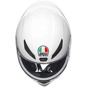 Integral Motorcycle Helmet Agv K1 S White