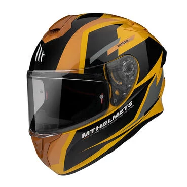 Mt Мотошлемs Targo Pro Sound D3 Мотошлем Yellow Желтый