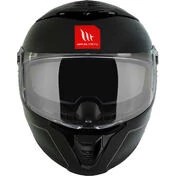 Integral Motorcycle Helmet Mt Helmet THUNDER 4 Sv Solid A1 Matt Black