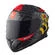 Mt Мотошлемs Targo Bee B5 Мотошлем Gloss Red Черный