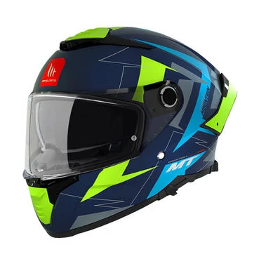 Mt Мотошлемs Thunder 4 Sv Mountain C7 Blue Matt Синий