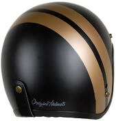 Helmet Moto Jet Custom Origin PRIMO JACK Bronze Matt Black