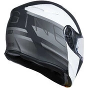 Modular Motorcycle Helmet Origin DELTA Bt Row White Blue Matt