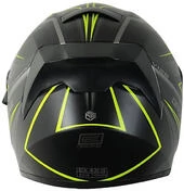 Integral Motorcycle Helmet Origin Road Graviter Black Yellow Fluo