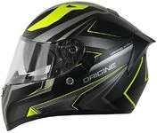 Integral Motorcycle Helmet Origin Road Graviter Black Yellow Fluo