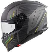 Integral Motorcycle Helmet In Premier Fiber HYPER BP6 Matt Gray
