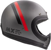 Vintage Premier MX DO17 BM Gray Integral Motorcycle Helmet