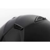 Moto Jet Helmet in Blauer BET HT Monochrome Black Fiber