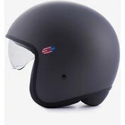 Motorcycle Helmet Jet Blauer Pilot 1.1 HT In Matt Titanium Mono Fiber