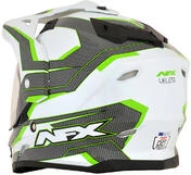 Cacso Integral Motorcycle Dual Sport Afx FX-39 VELETA Green color
