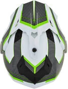 Cacso Integral Motorcycle Dual Sport Afx FX-39 VELETA Green color
