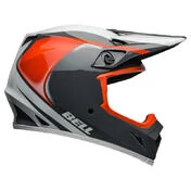 Bell Mx-9 Mips Dart Helmet Charcoal Orange Оранжевый