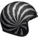 Bell Custom 500 Vertigo Helmet Black Silver Черный