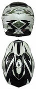 Casco Moto Integral Dual Sport Afx FX-39DS Mono Matt Black